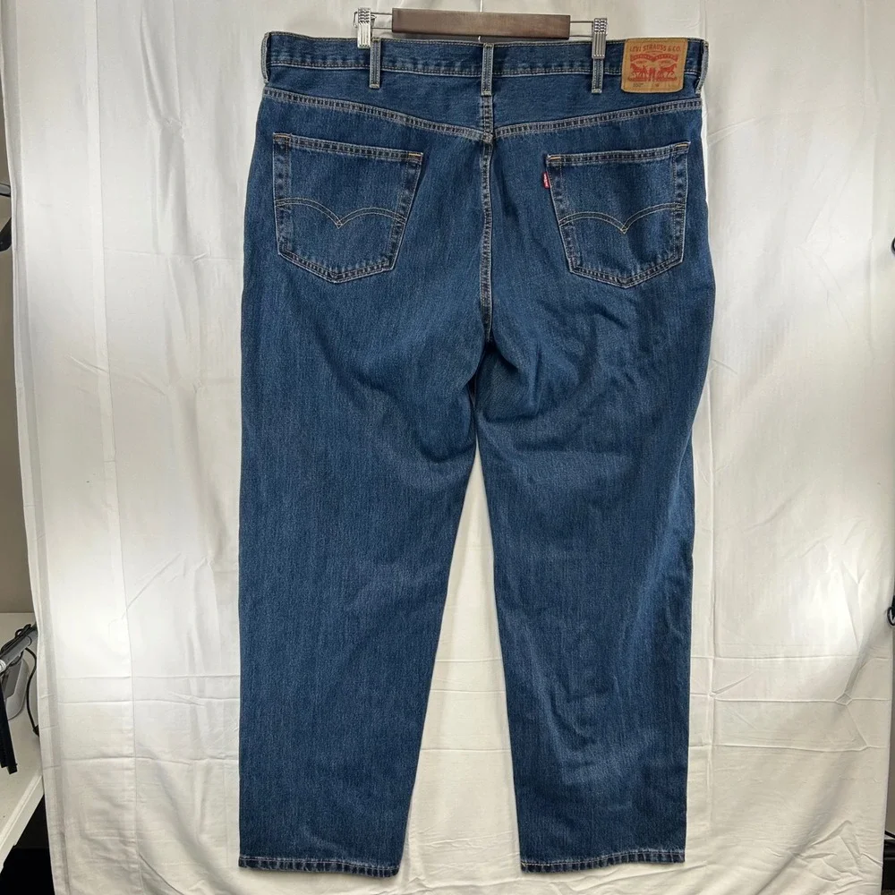 Levi's 550 Relaxed Fit Jeans Mens 46x34 Blue Medium Wash Tapered Leg